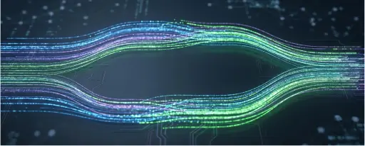 Abstract automation-themed background texture.