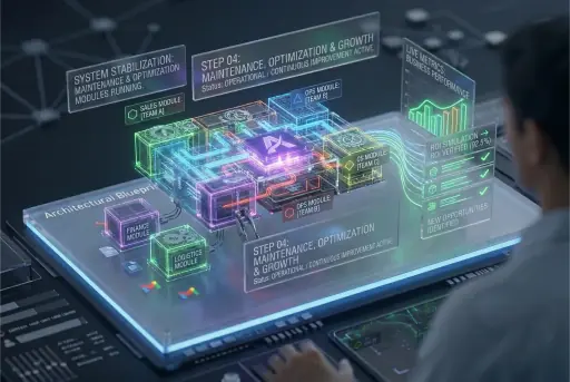 Monitoring dashboards for optimization and managed support cadence.